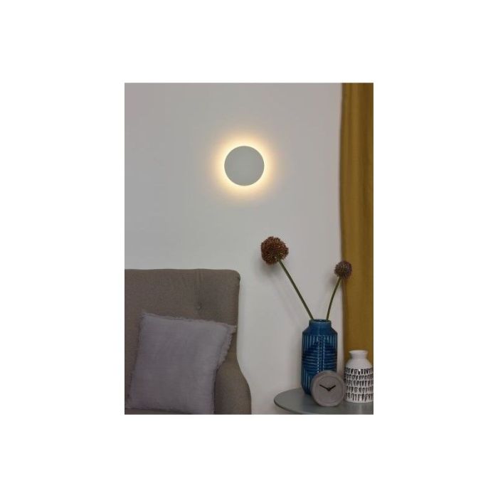 Aplique moderno blanco, Eklyps, 6W, 3000K LED