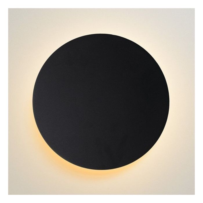 Aplique moderno negro, Eklyps led, 8W, 3000K LED