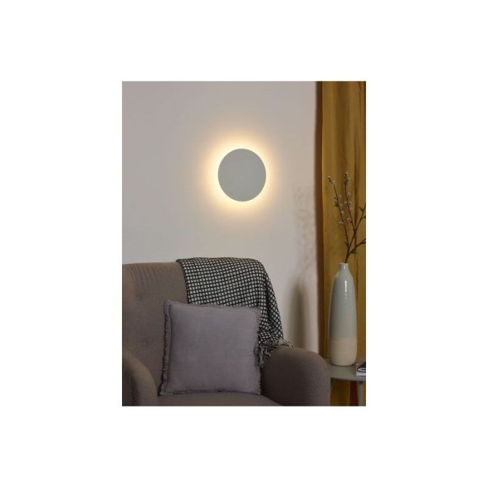 Aplique moderno blanco, Eklyps, 8W, 3000K LED