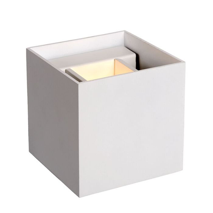 Aplique up down moderno blanco, Axi, 6W, 2700K LED, IP54