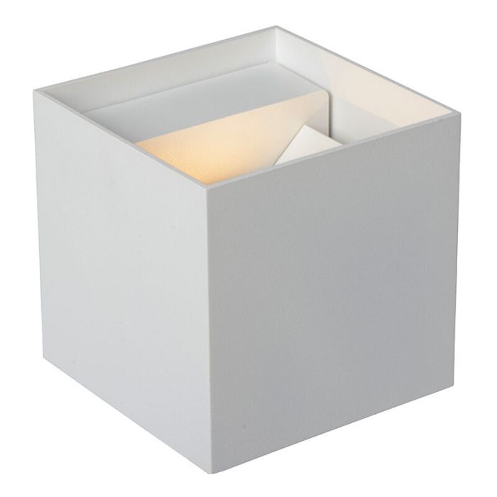 Aplique up down moderno blanco, Axi, 6W, 2700K LED, IP54