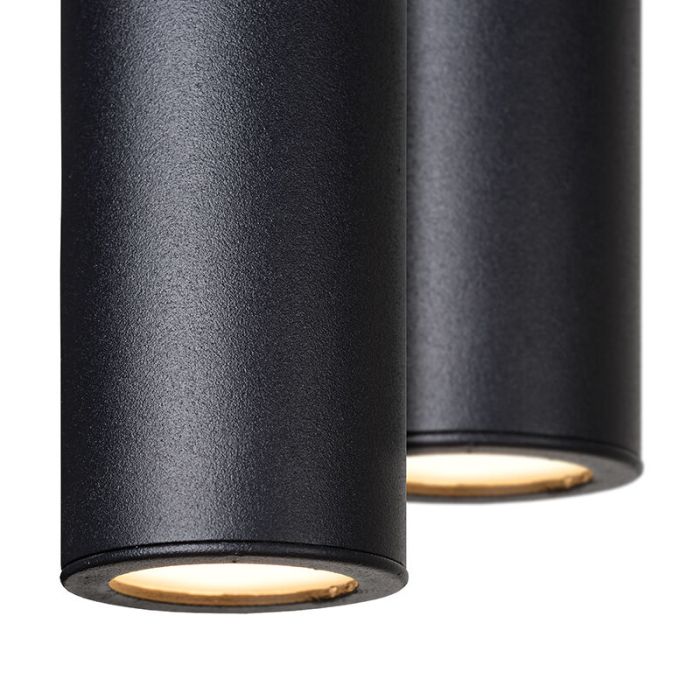 Lámpara colgante moderna negra, Lorenz, 4W, 3000K LED