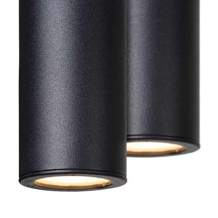 Lámpara colgante moderna negra, Lorenz, 4W, 3000K LED