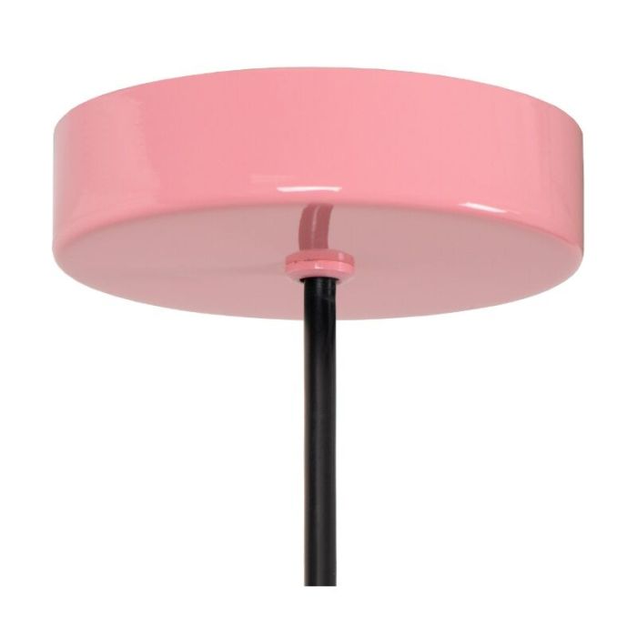 Lámpara colgante infantil de metal rosa, Macarons