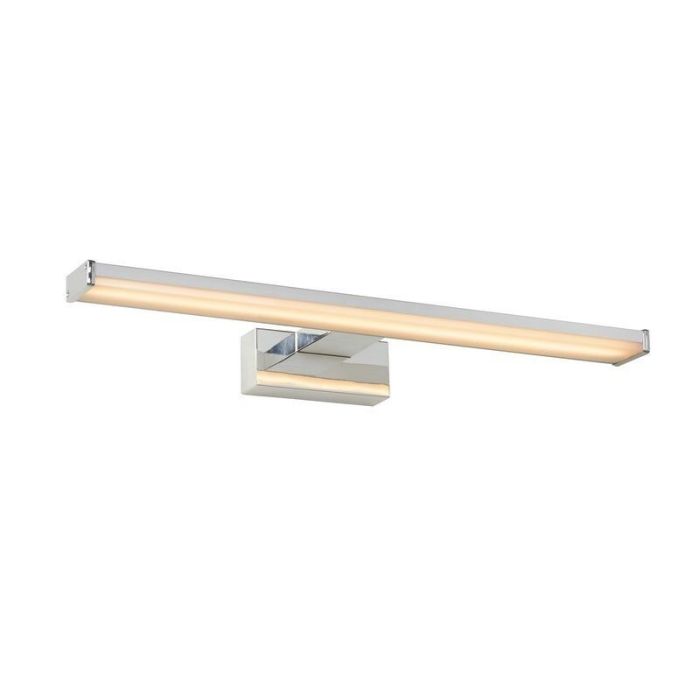 Espejo con luces moderno cromado, Onno, 12W, 3000K LED, IP44