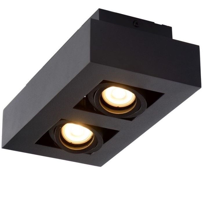 Foco de techo moderno negro, Xirax