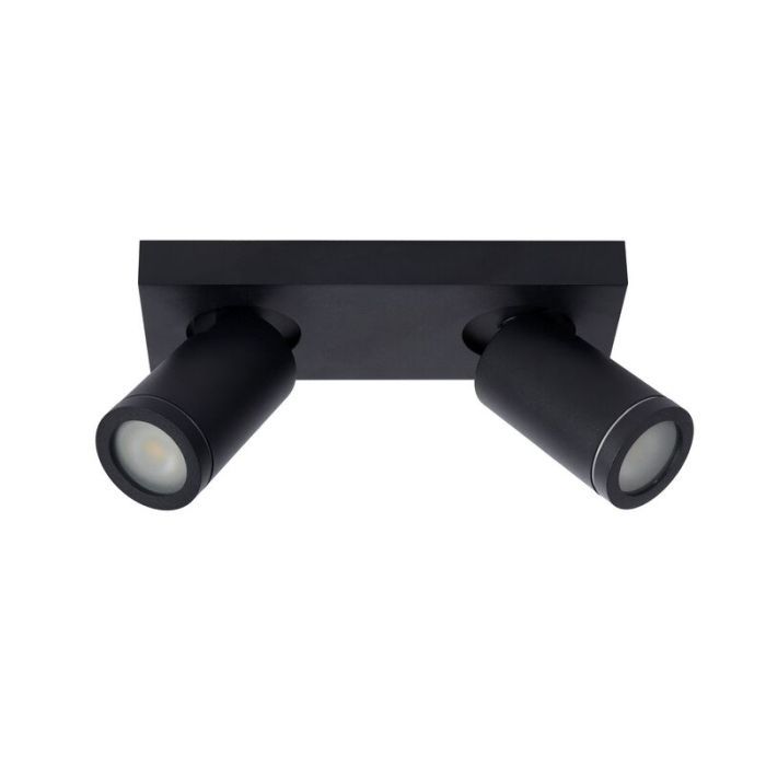 Foco de techo moderno negro, Taylor, IP44