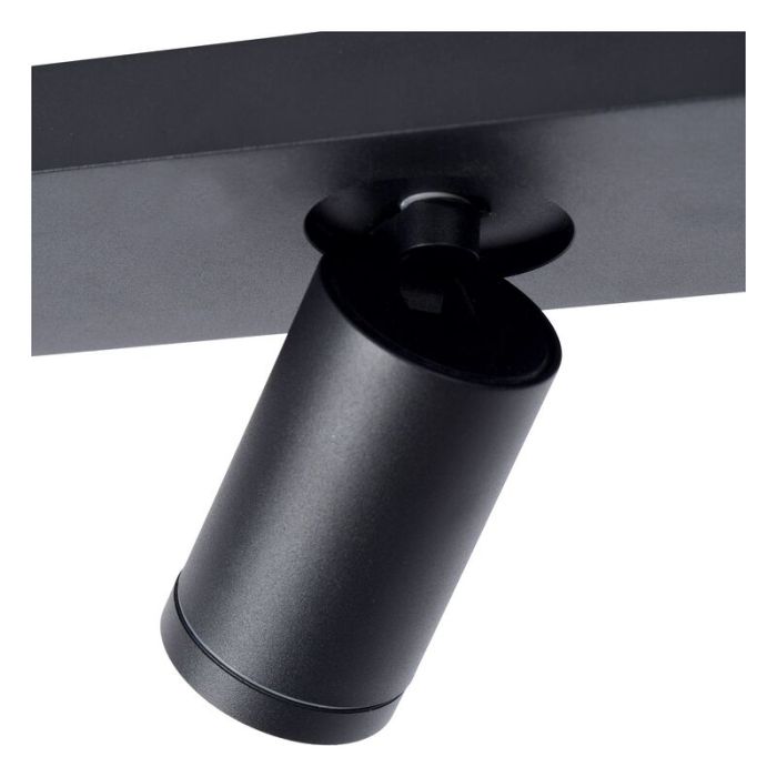 Foco de techo moderno negro, Taylor, IP44