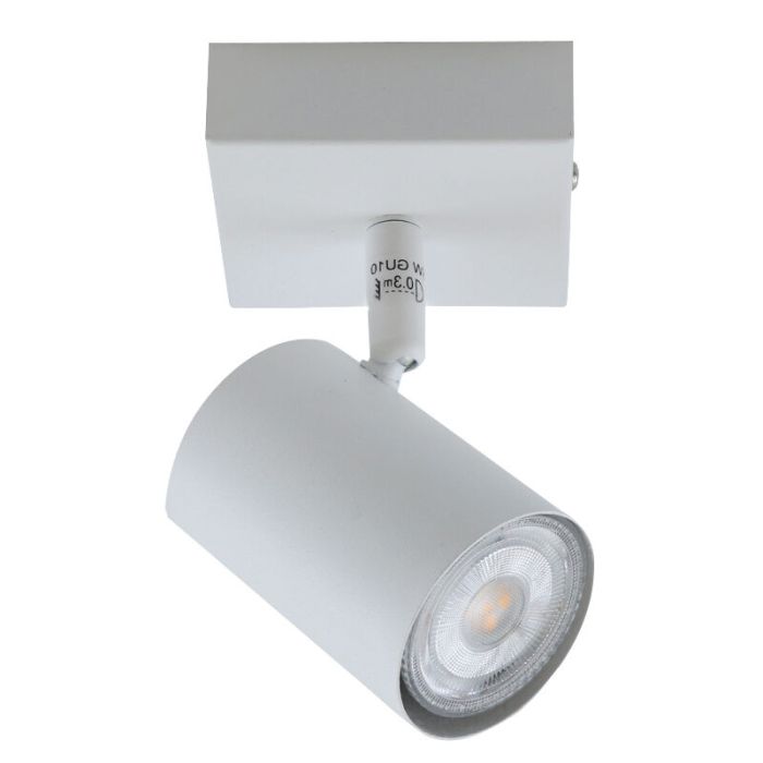 Lámpara de techo inteligente blanca moderna, Elena, 4,5W, RGBW