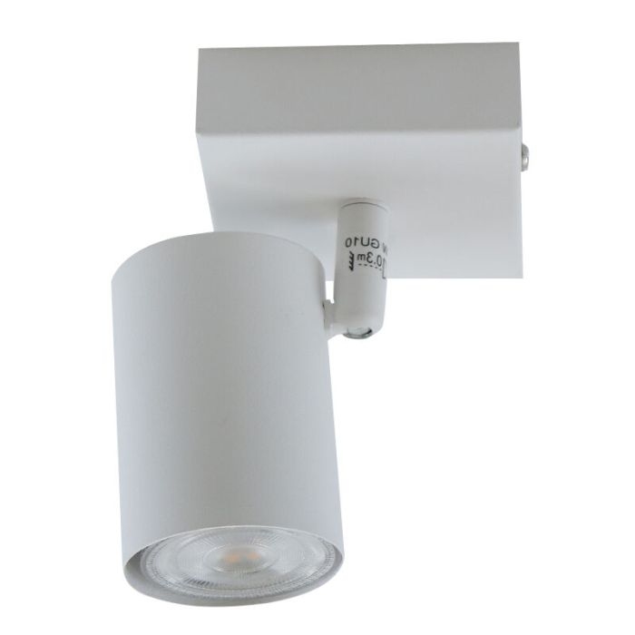 Lámpara de techo inteligente blanca moderna, Elena, 4,5W, RGBW