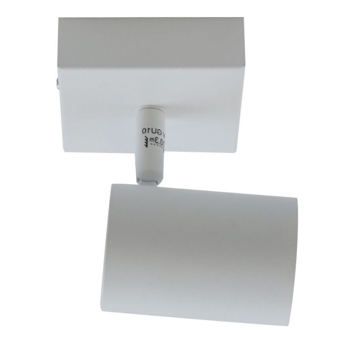 Lámpara de techo inteligente blanca moderna, Elena, 4,5W, RGBW