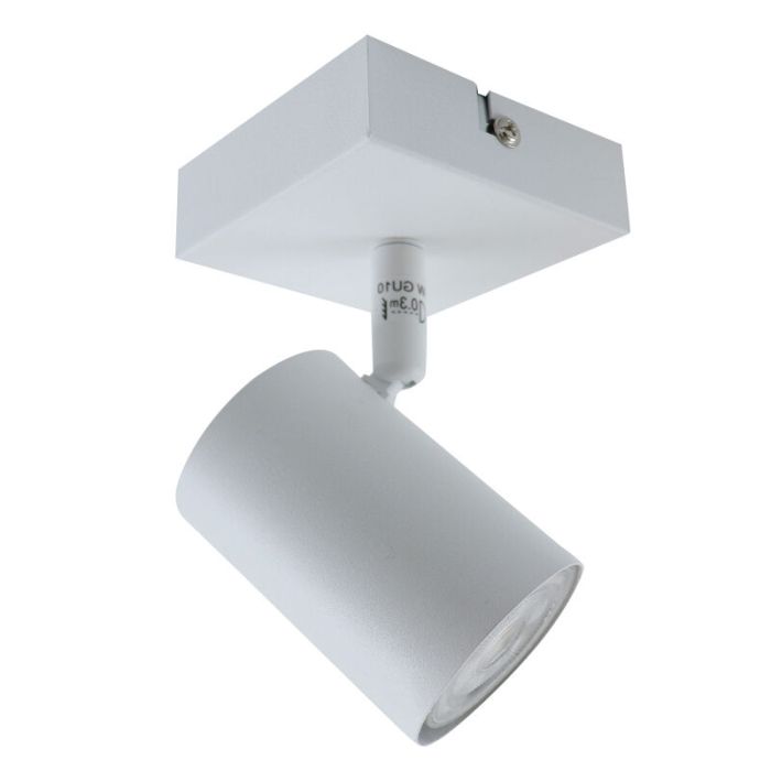Lámpara de techo inteligente blanca moderna, Elena, 4,5W, RGBW