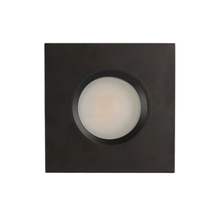Foco empotrable inteligente negro moderno, Jule, IP65, 4,5W, RGBW