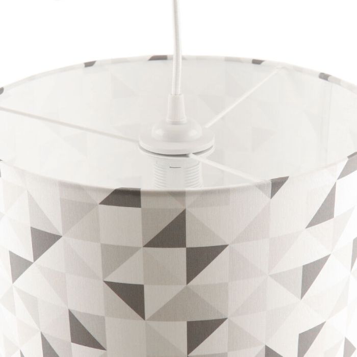 Lámpara colgante infantil gris moderna, Diamonds