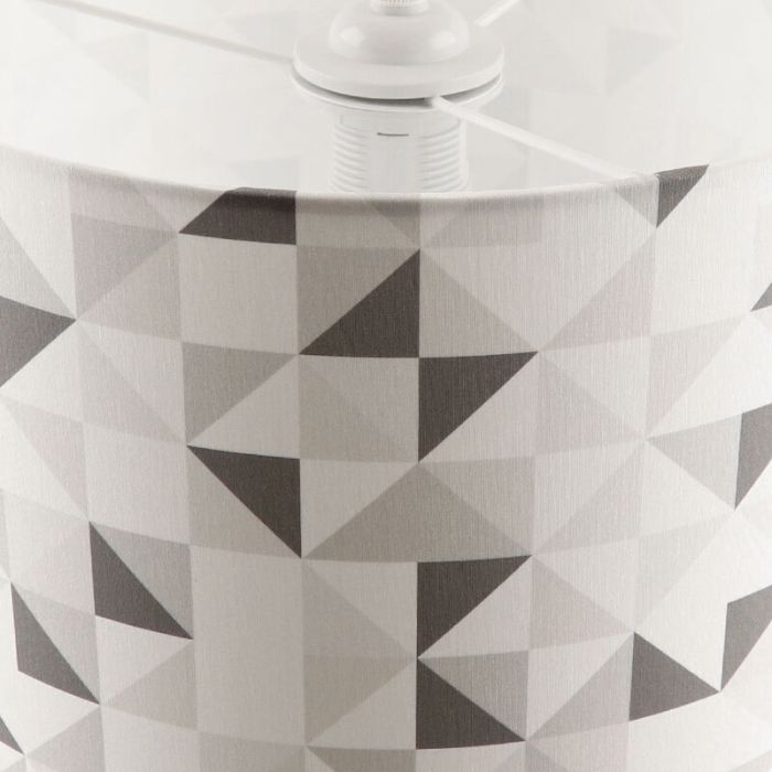 Lámpara colgante infantil gris moderna, Diamonds