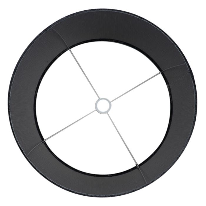 50 cm pantalla lámpara terciopelo antracita, Emilius