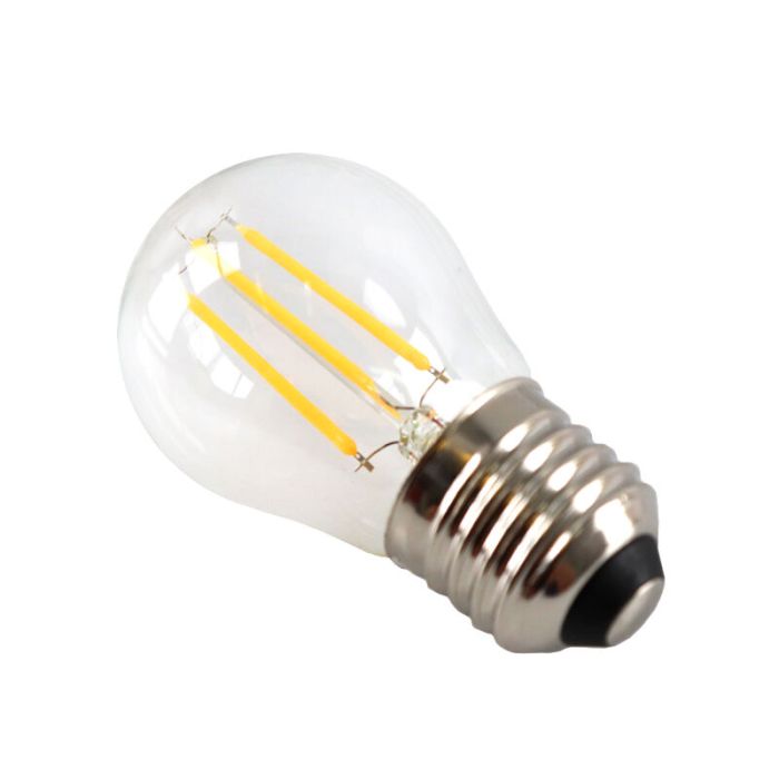 Lámpara de bola LED Melchis E27, 2700k, 4w, regulable