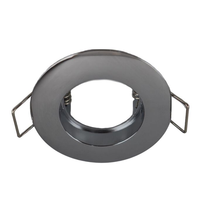Foco empotrable mini cromado de aluminio, Rosi