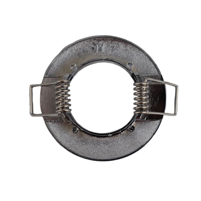 Foco empotrable mini cromado de aluminio, Rosi