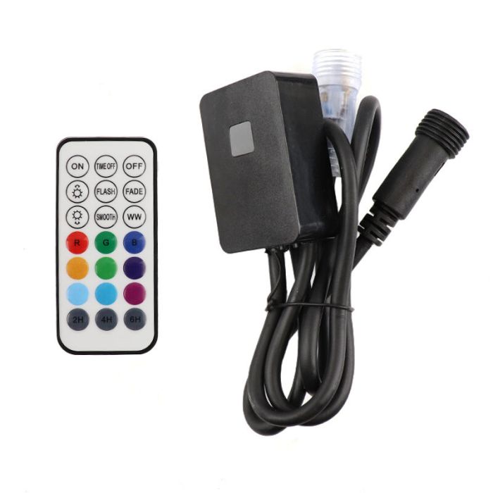40m RGB tubo luminoso, color de luz ajustable