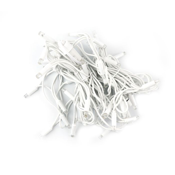 10m carambano conectable cordon blanco ip67 50 cm de alto blanco calido