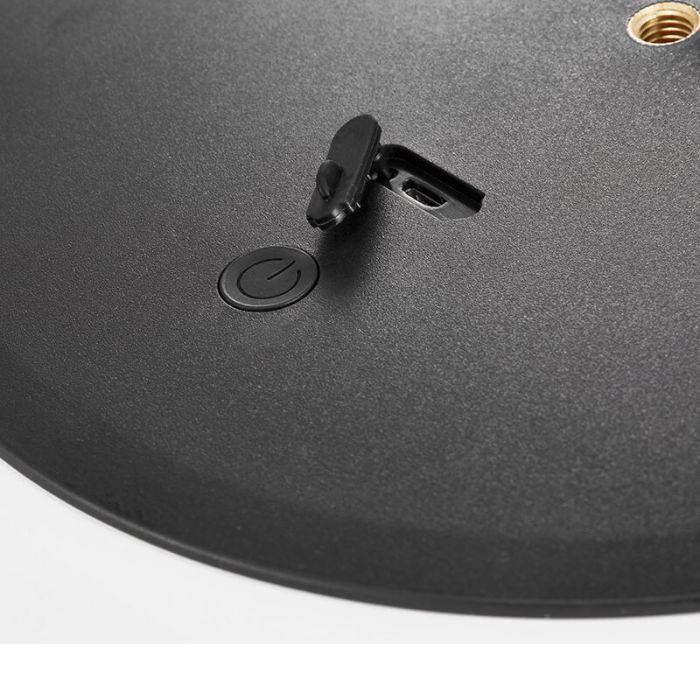Lámpara de mesa exterior moderna blanca, Sponge, 6,8W, 2700K LED, IP65, regulable en 3 pasos