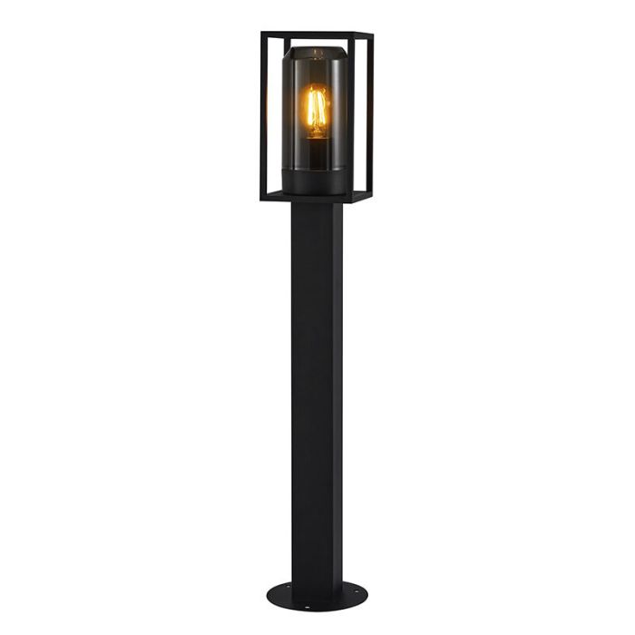 Lámpara exterior moderna negra, Griffin, IP44