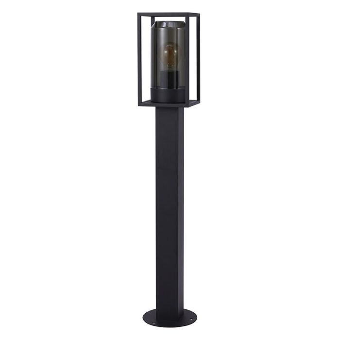 Lámpara exterior moderna negra, Griffin, IP44