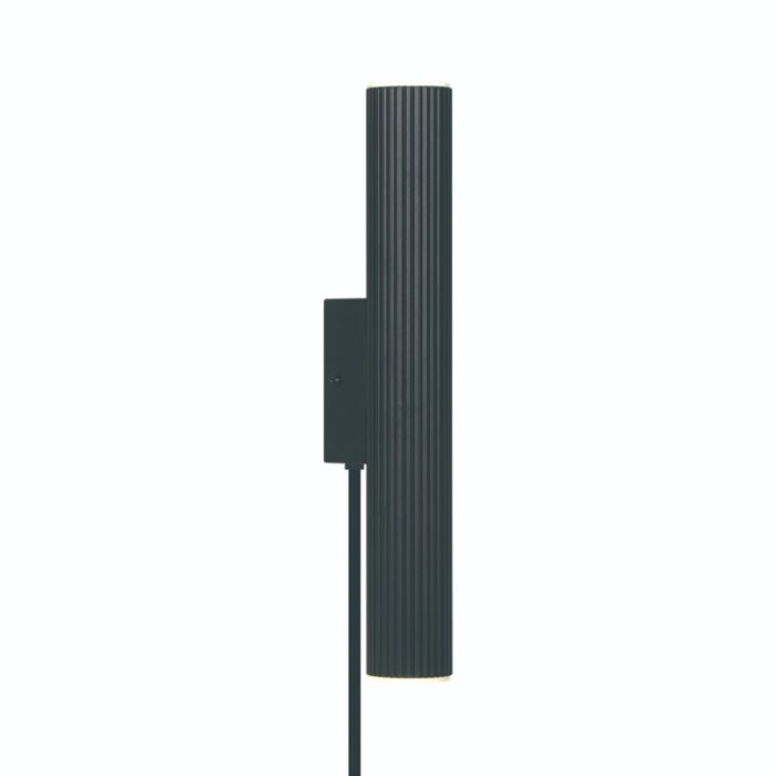 Aplique up down moderno negro, Vico, con interruptor