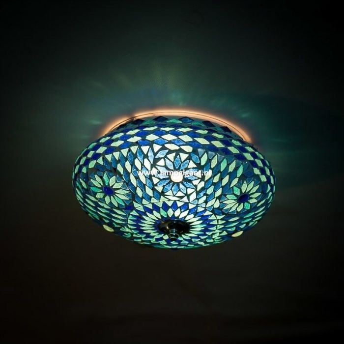 Plafón de techo azul oriental, Mimoun