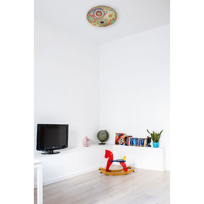 Plafón de techo multicolor oriental, Annas