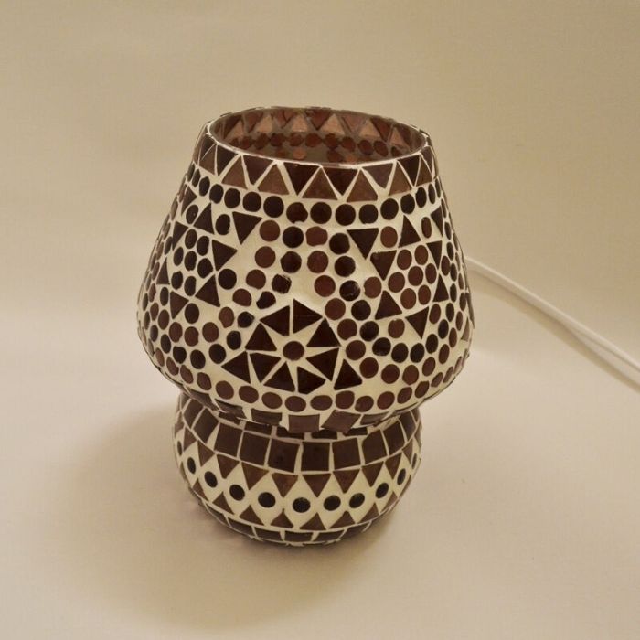 Lámpara de mesa morada oriental, Rachel