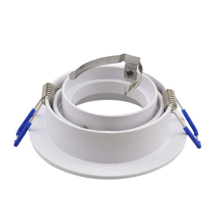 Foco empotrable blanco moderno, Bredal