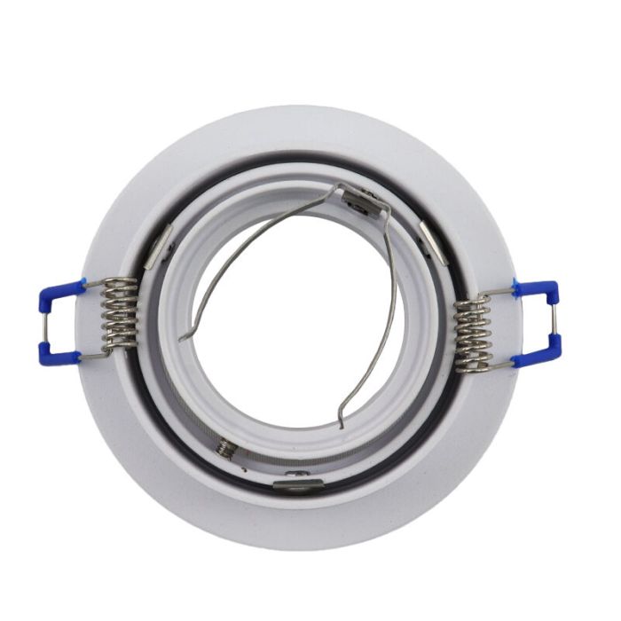 Foco empotrable blanco moderno, Bredal