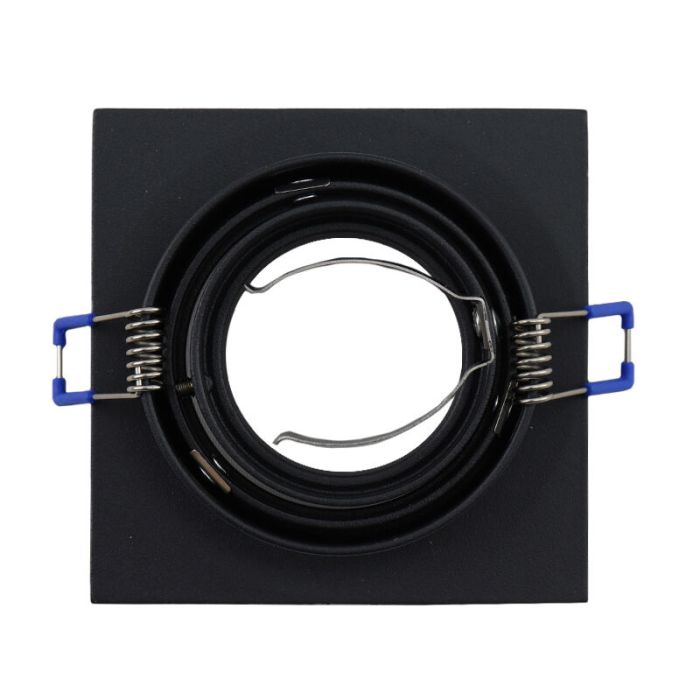 Foco empotrable negro moderno, Bredal