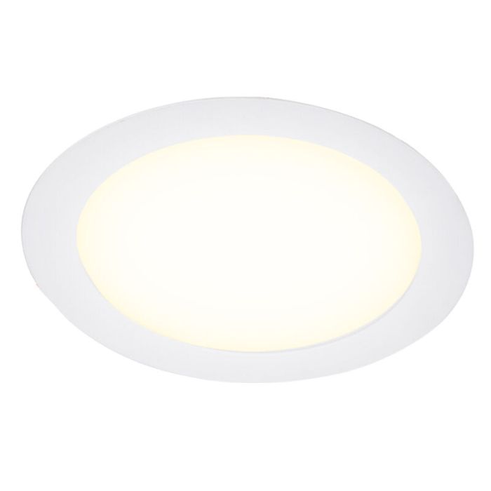 Downlight de aluminio blanco, Umbriel, 18W, 4000K LED, IP44
