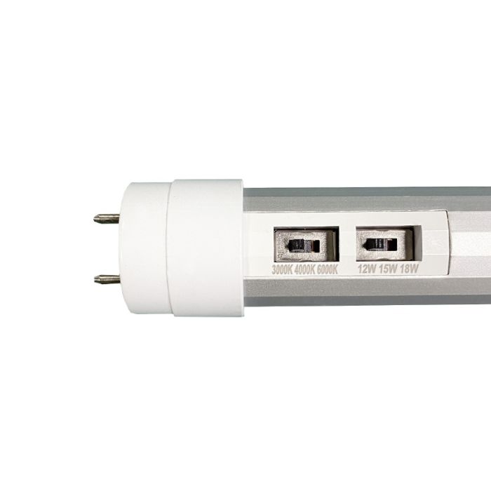 Tubo fluorescente LED 120 cm - 3000/4000/6000K - 12/15/18W - 2880 lm