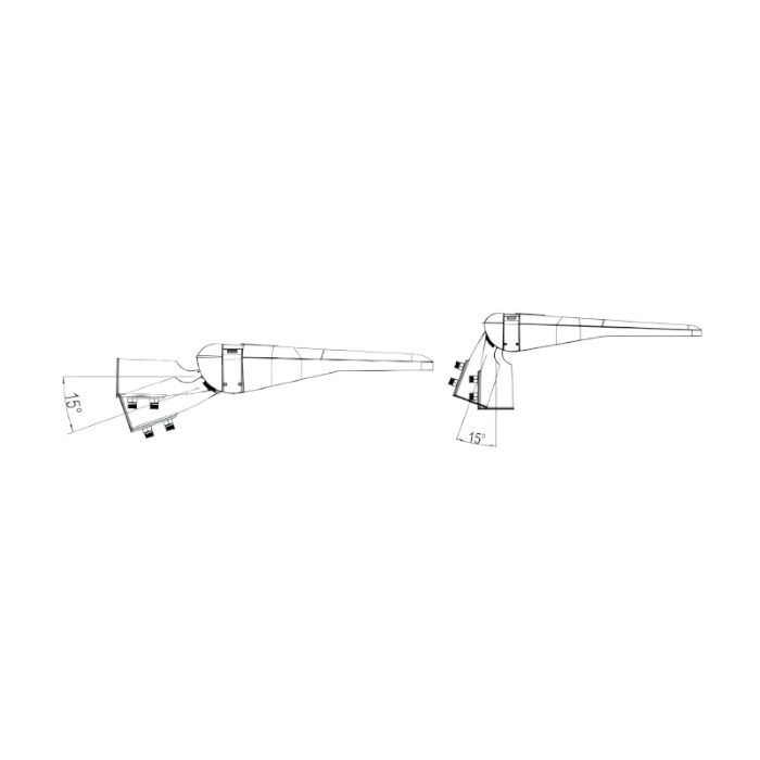 LED alumbrado público Vienna, 100 Watt, 4000K, 2 años de garantía
