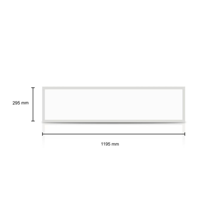 Panel LED 30x120 - 40W - 2700K/4000K/6500K - UGR<22 - retroiluminado