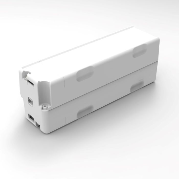 Foco empotrable de iluminación de emergencia blanco, 1,2W, LED 6000K, lente 360°