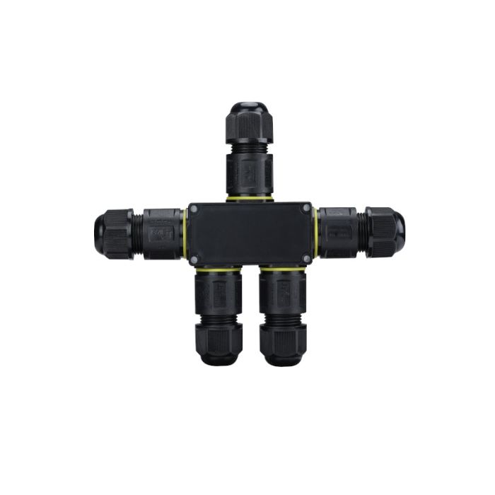 Conector de 3 pines y 5 vías, IP68