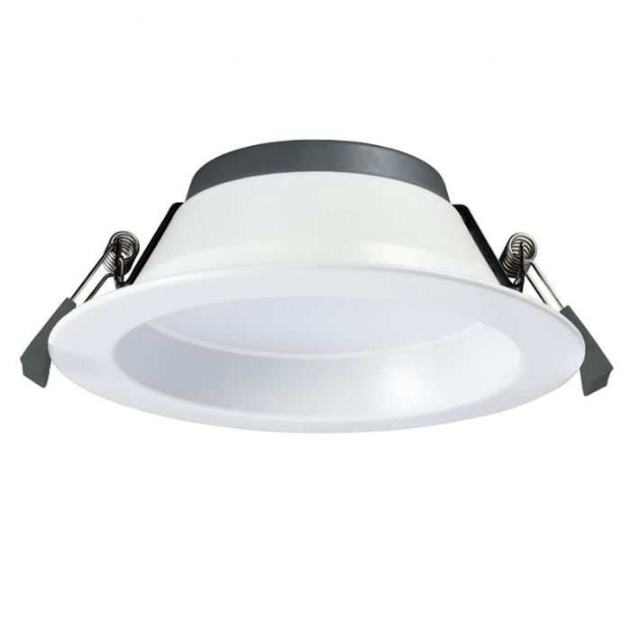 Downlight de aluminio blanco, Otmar, 14W, white switch LED, IP22