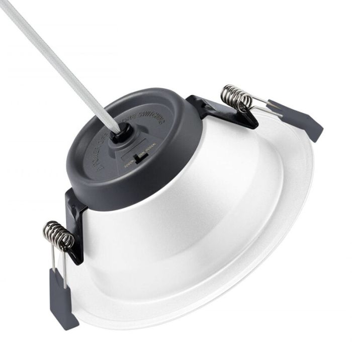 Downlight de aluminio blanco, Otmar, 14W, white switch LED, IP22