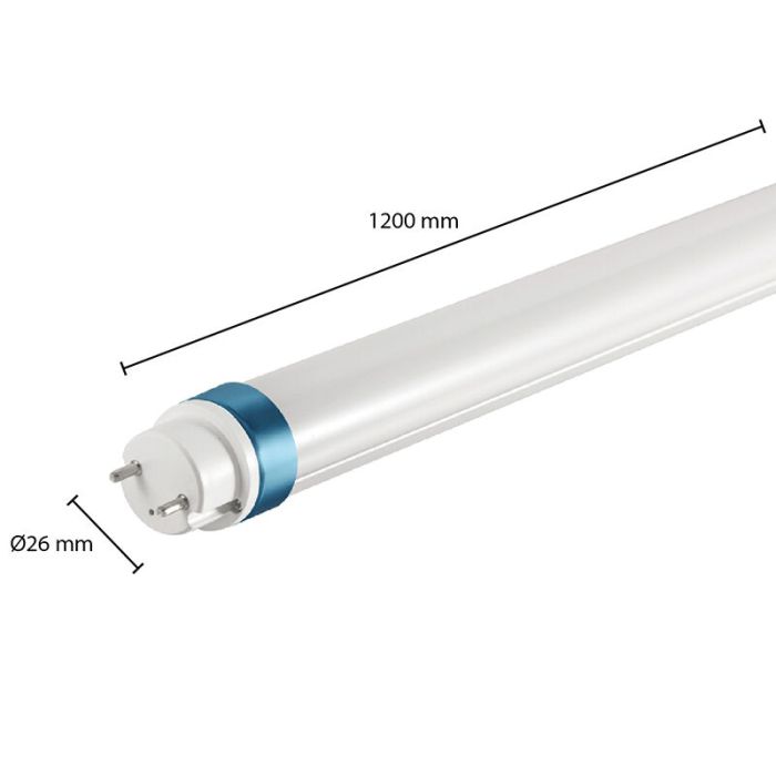 120 cm Bisolux tubo fluorescente LED - 4000K - 20W - 2800 lm