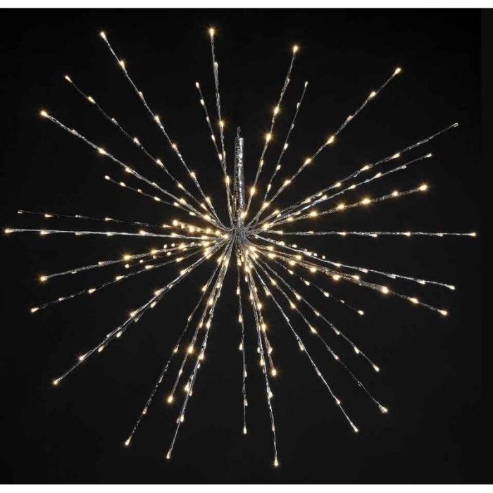 45cm LED 3d estrellas con 72 caliente LED blanco luces parpadeantes