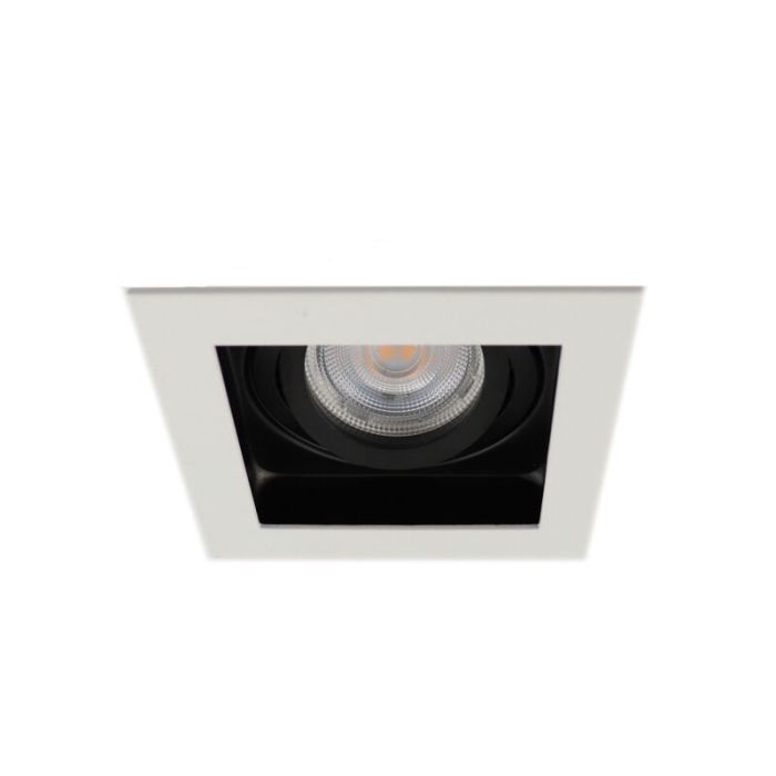 Foco empotrable moderno blanco, Rona