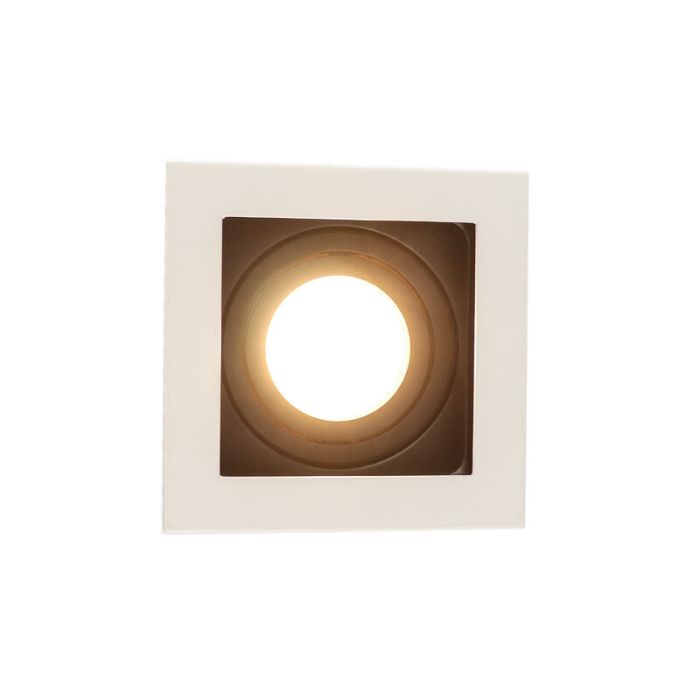Foco empotrable moderno blanco, Rona