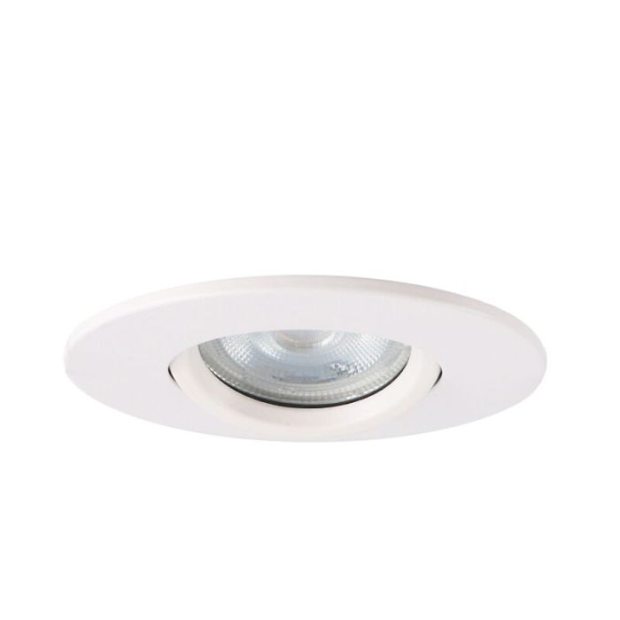 Foco empotrable baño blanco moderno, Jill, IP44