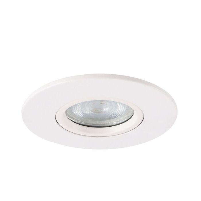 Foco empotrable baño blanco moderno, Jill, IP44