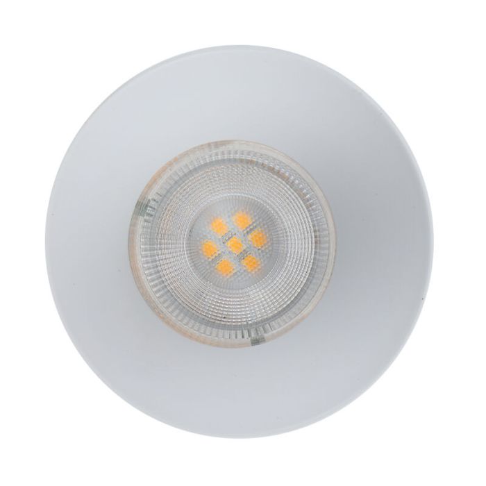 Foco empotrable trimless blanco de aluminio, Sanaz